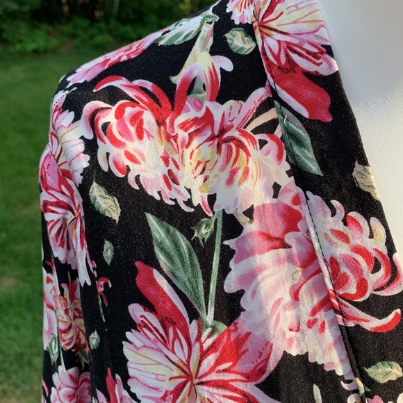 Jacqueline de Yong ⎮ Floral open kimono - Picture 5 of 7